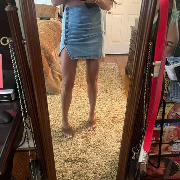 Retrofete Denim Skirt Size small - Picture 6 of 10